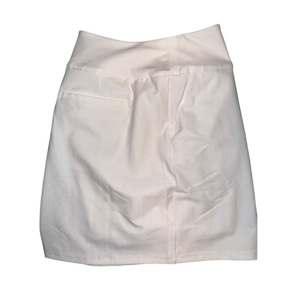 ADIDAS- NEW - golf skort skirt size XL WHITE - Picture 4 of 6